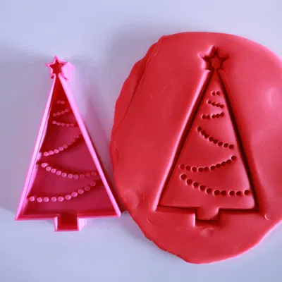 Bộ 33 khuôn cắt bánh quy hình cây thông Giáng sinh