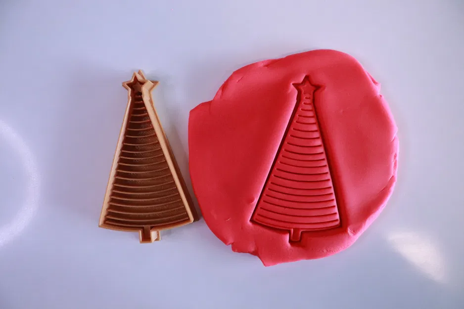 Bộ 33 khuôn cắt bánh quy hình cây thông Giáng sinh - Image 4