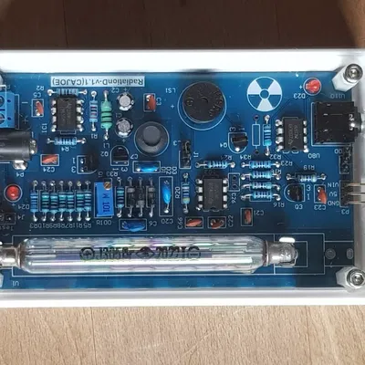 Hộp đựng bộ đếm Geiger RadiationD-v1.1