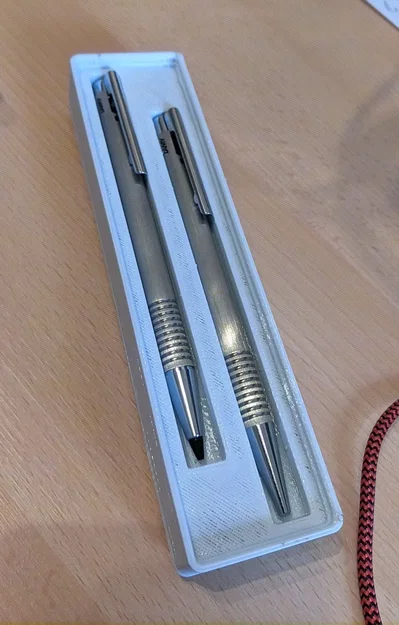 Giá đỡ bút Gridfinity cho 2 bút Lamy - Image 1