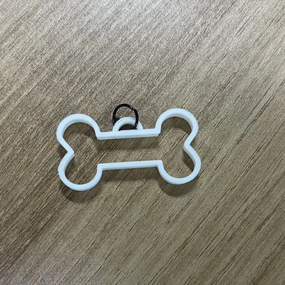 Móc khóa hình xương chó độc đáo