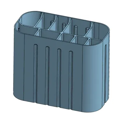 Giá đỡ văn phòng từ hộp SPAM đã qua sử dụng