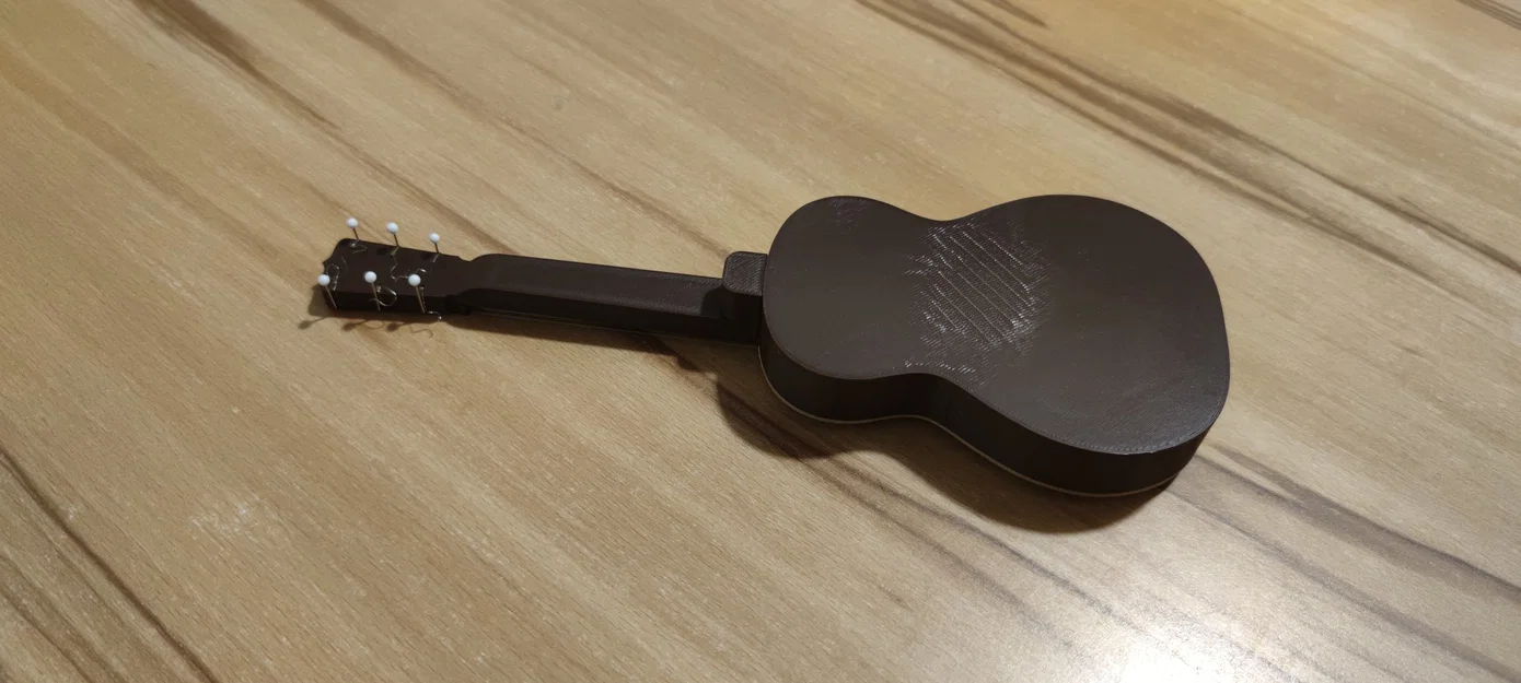 Mô hình guitar mini cổ điển với giá đỡ - Image 4