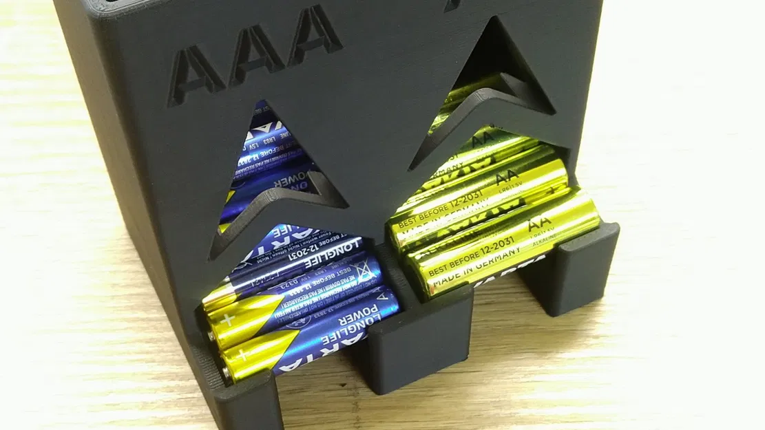 Giá đỡ và phân phối pin AA & AAA chắc chắn cho xưởng - Image 1