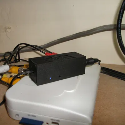 Vỏ bảo vệ LM2596 với jack cắm hình trụ