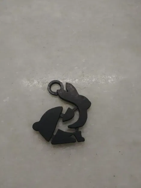 **Móc chìa khóa logo Hermetical Hip-Pop Rancore** - Image 1