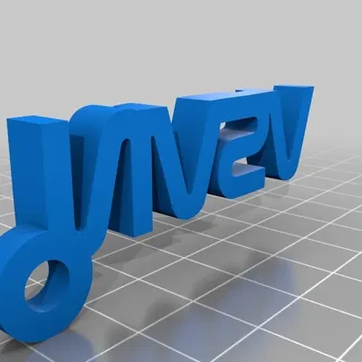 Móc khóa NASA đơn giản