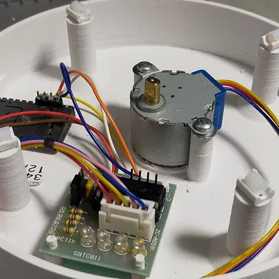 Bàn xoay mini sử dụng động cơ 28BYJ-48