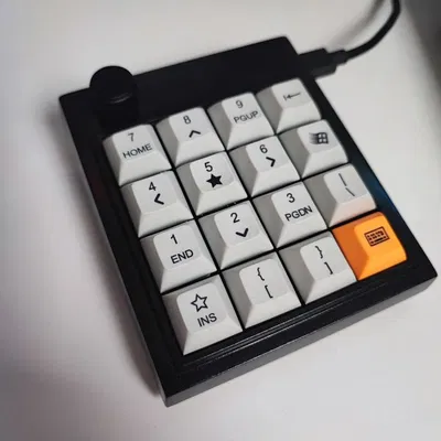 Vỏ bảo vệ Dumbpad V2 cho macropad 4x4 với encoder xoay