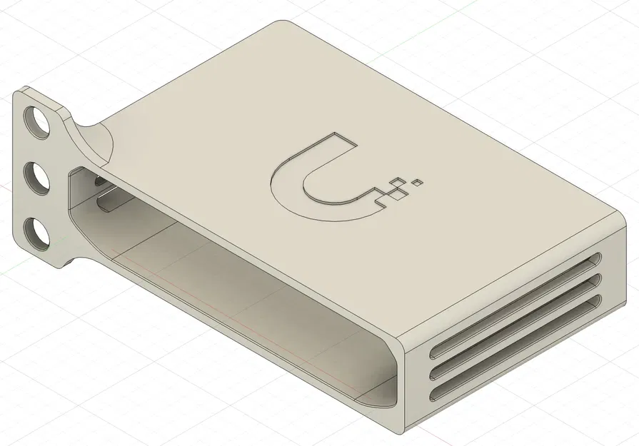 Giá đỡ lắp đặt switch Unifi USW flex mini trong rack - Image 3