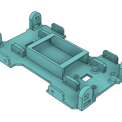 Xe ô tô Arduino với khoang chứa pin đa dạng