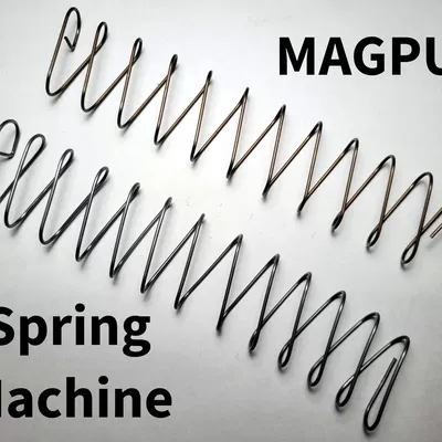 Máy chế tạo lò xo cho băng đạn AR-15