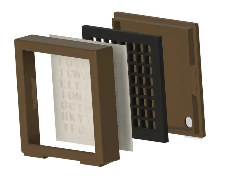 Vỏ đồng hồ chữ cho Arduino với ma trận LED 8x8 - Image 1