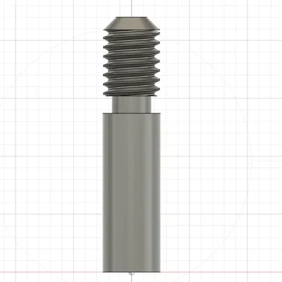 Chốt dowel có đầu ren cho đèn Holmegaard