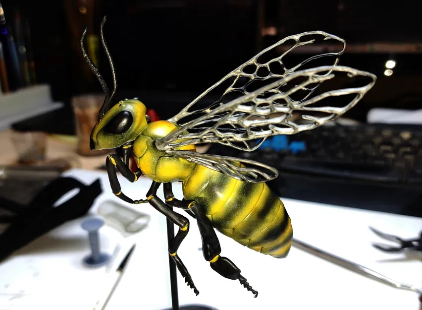 Mô hình ong mật in resin chi tiết của PeteA - Image 2