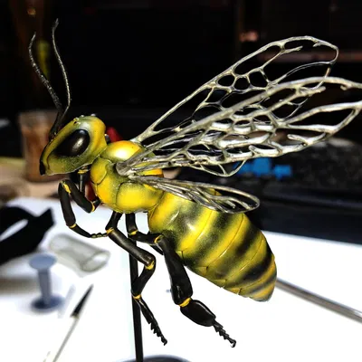 Mô hình ong mật in resin chi tiết của PeteA