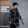 Đạo cụ cosplay Thunder Spear của Levi/Mikasa trong Attack On Titan mùa 4 - Thumbnail 1