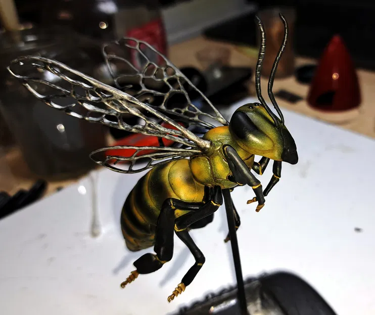 Mô hình ong mật in resin chi tiết của PeteA - Image 3