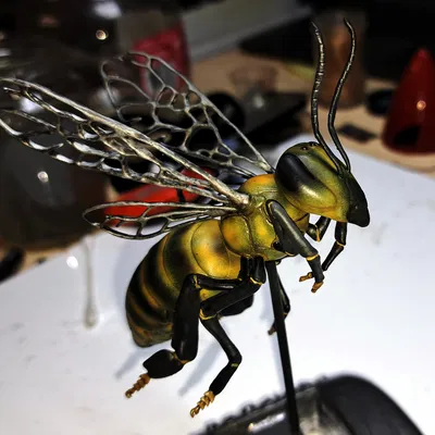 Mô hình ong mật in resin chi tiết của PeteA