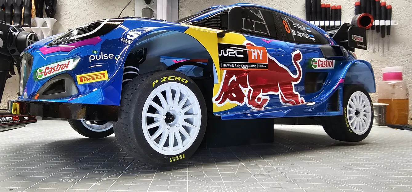 Giá đỡ xe đua Cen Racing Ford Puma Rally Car - Image 5