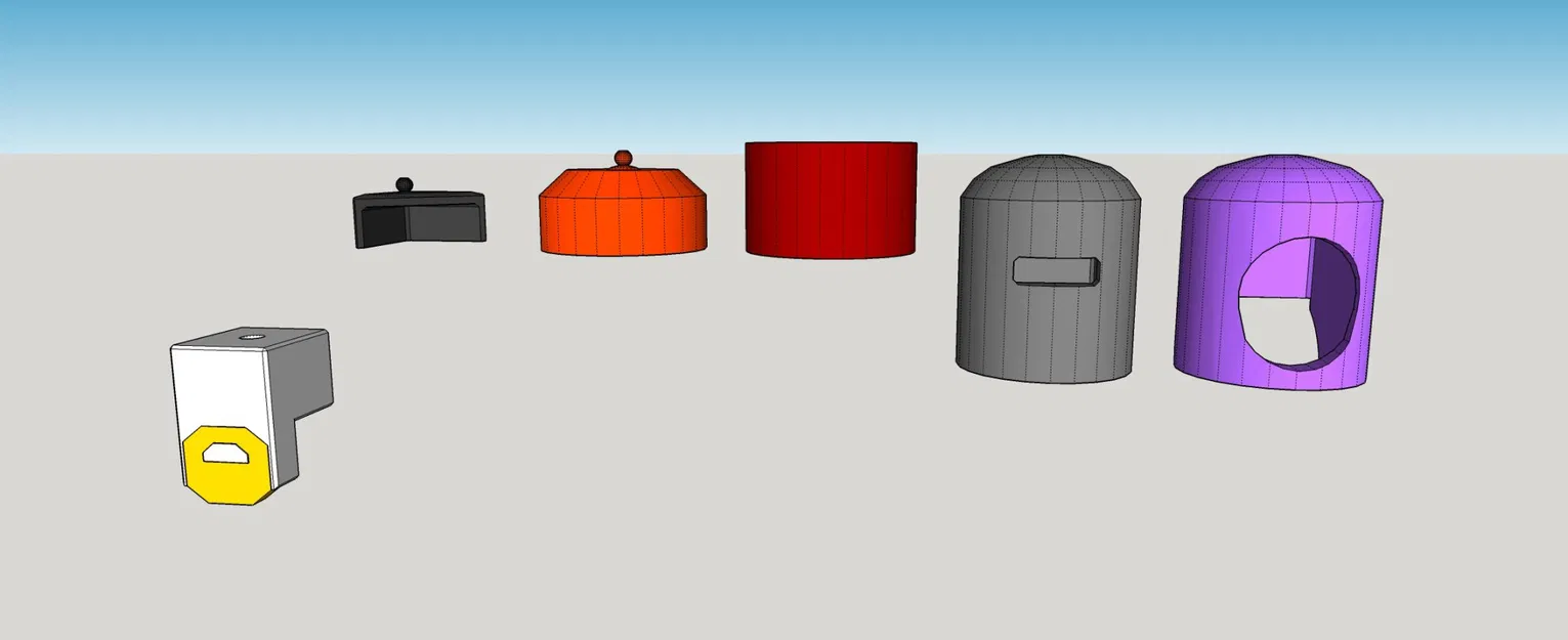 Bộ phụ kiện đầu Mini 13: 7 loại mũ truyền thống - Image 1