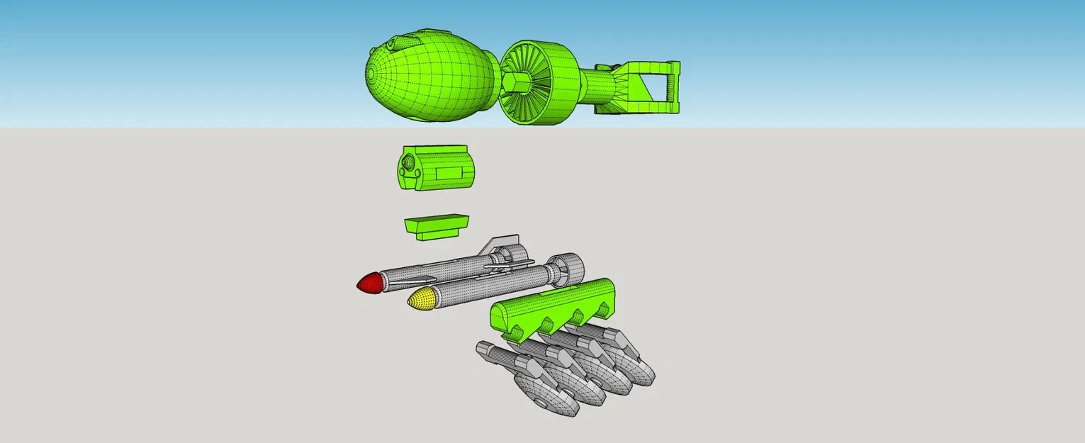 Bộ đồ chơi Frog Man Mini 13 với Seaglide V2.0 - Image 1