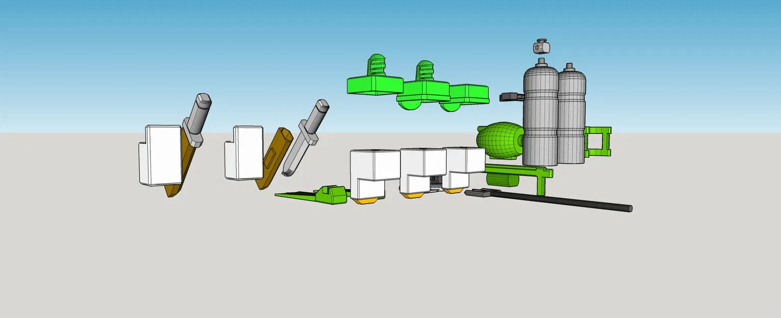 Bộ đồ chơi Người Nhái Mini 13 với phụ kiện lặn 3D - Image 2