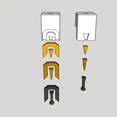 Bộ râu mini 13 với các kiểu dáng khác nhau