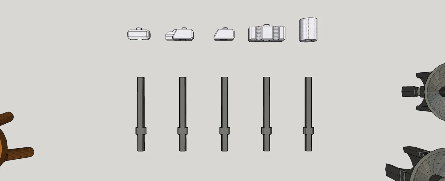 Bộ vũ khí cận chiến Mini 13: Thiết kế từ thợ rèn - Image 1