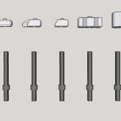 Bộ vũ khí cận chiến Mini 13: Thiết kế từ thợ rèn