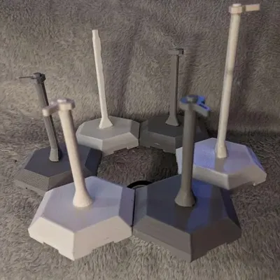 Giá đỡ hình Mini 13 với đế lục giác và chiều cao điều chỉnh