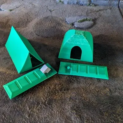 Bộ đồ chơi cắm trại Mini 13 với lều và đèn pin