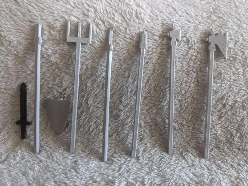 Bộ vũ khí cận chiến Mini 13: Thiết kế vũ khí polearm - Image 2