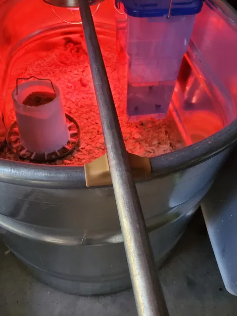 Bộ chuyển đổi thanh đèn ấp cho bể chứa gia cầm 100gal - Image 2