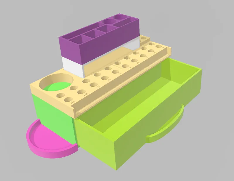 Giá đỡ công cụ in 3D với ngăn kéo tiện lợi - Image 7