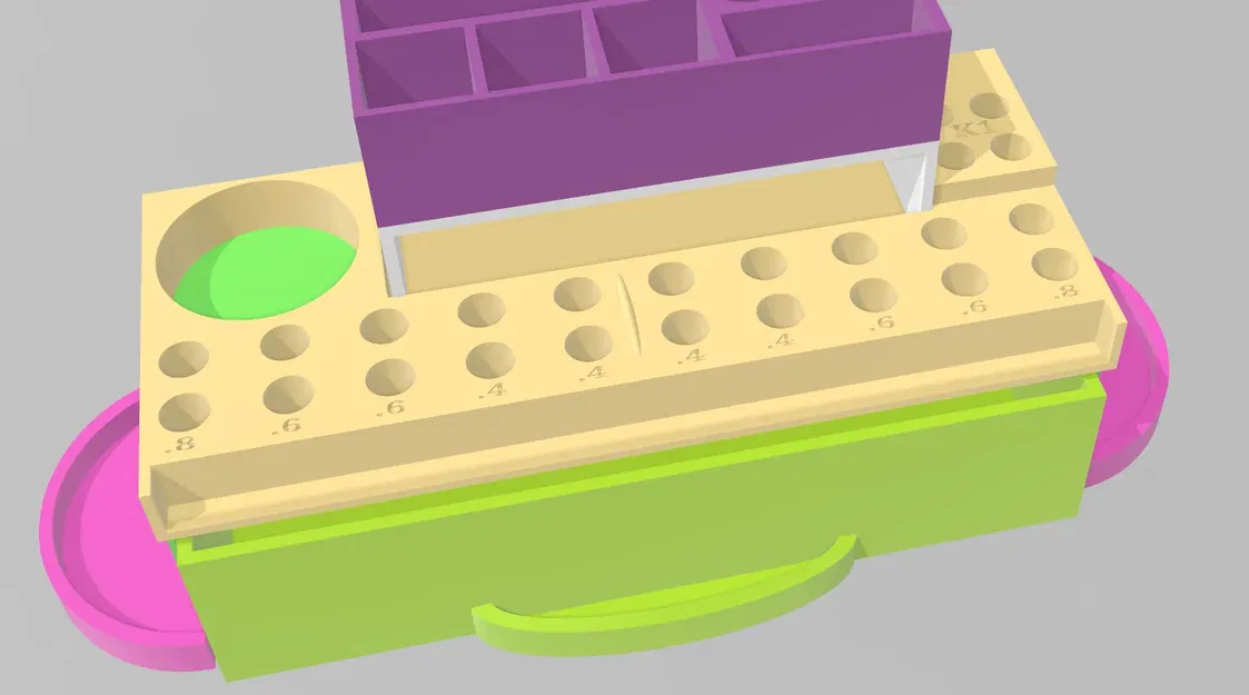 Giá đỡ công cụ in 3D với ngăn kéo tiện lợi - Image 8