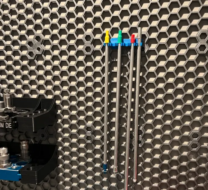 Giá đỡ ống mồi gắn vào tường lưu trữ tổ ong (HSW) - Image 1