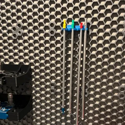 Giá đỡ ống mồi gắn vào tường lưu trữ tổ ong (HSW)