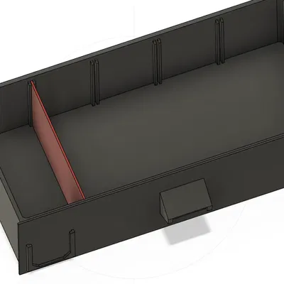 Hộp tổ chức mô-đun với ngăn kéo cho linh kiện nhỏ