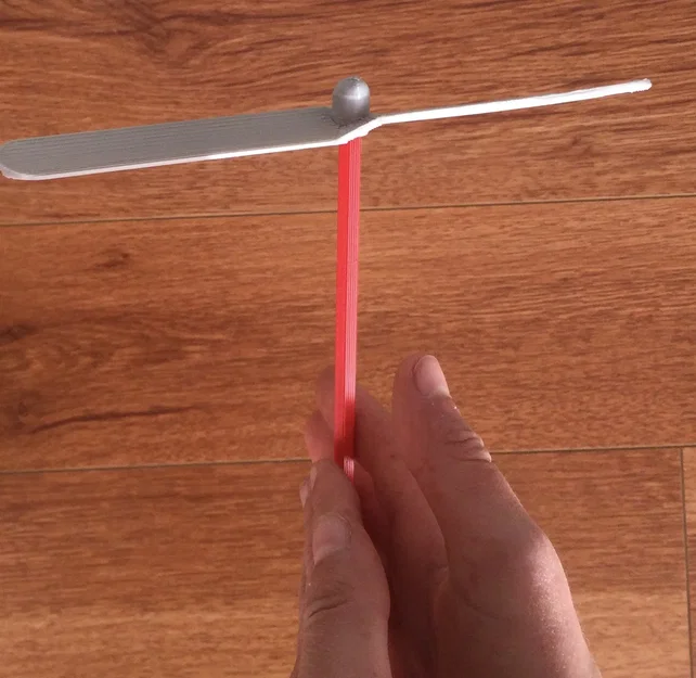 Máy bay giấy quay Twist Copter thú vị - Image 2