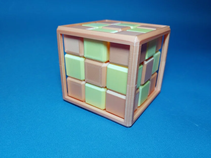 Câu đố khối lập phương hai màu (cần dán) - Image 2