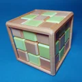 Câu đố khối lập phương hai màu (cần dán) - Thumbnail 3