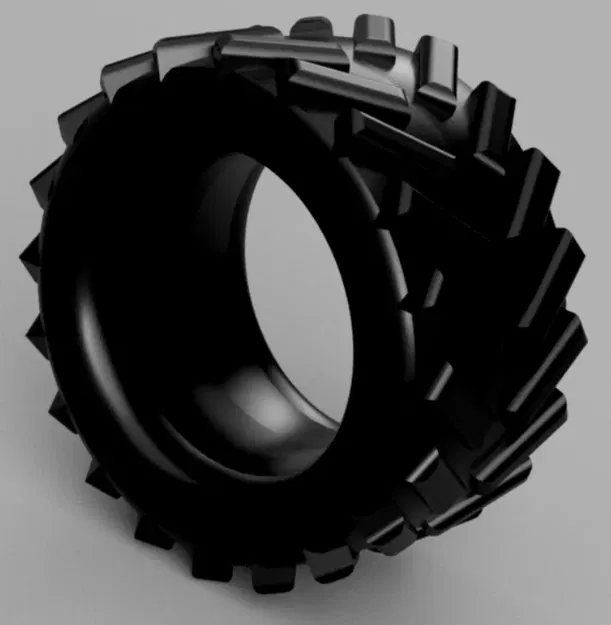 Lốp xe cho xe tải đồ chơi in bằng TPU - Image 1