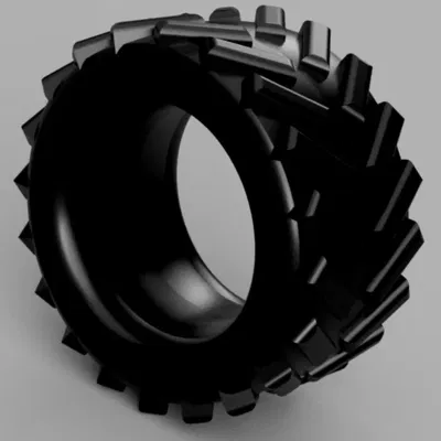 Lốp xe cho xe tải đồ chơi in bằng TPU