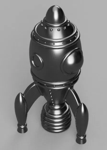 Tên lửa đồ chơi phong cách sáng tạo - Image 1