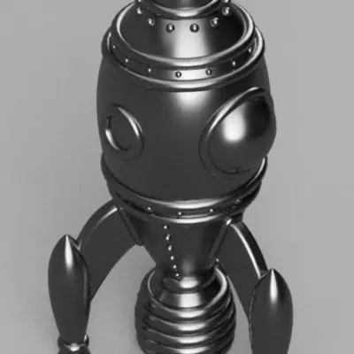 Tên lửa đồ chơi phong cách sáng tạo