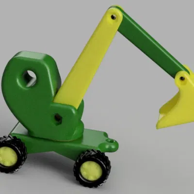 Máy xúc mini đồ chơi cho trẻ em