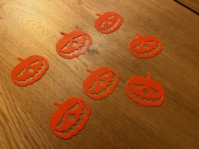 Đầu bí phẳng in nhanh cho Halloween - Image 1