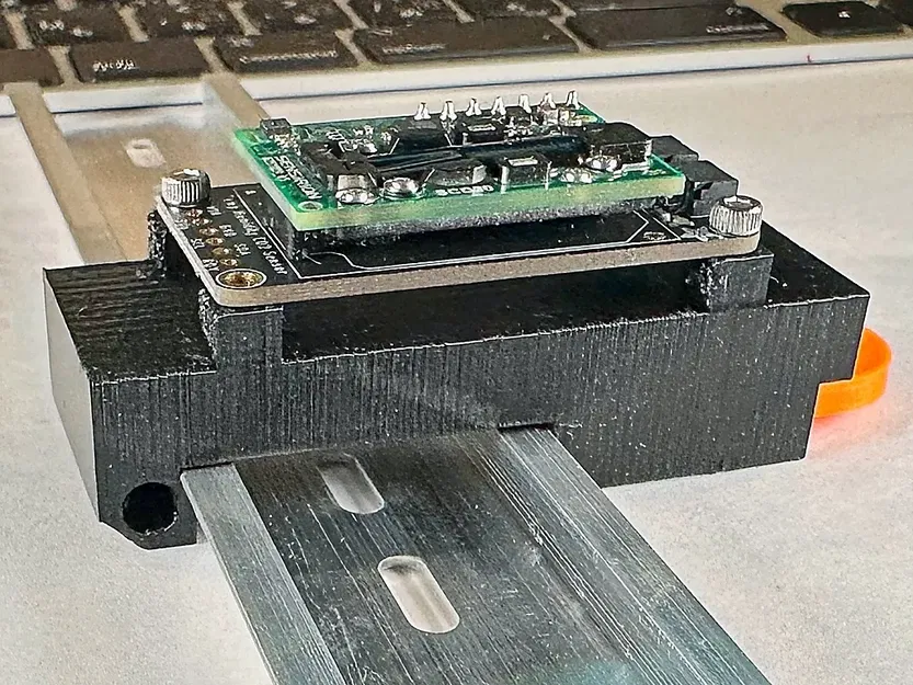 Giá đỡ cảm biến CO2 SCD-30 lắp trên thanh din - Image 3