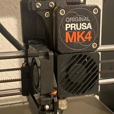 Nắp quạt cho Prusa MK4 - Gắn clip dễ dàng